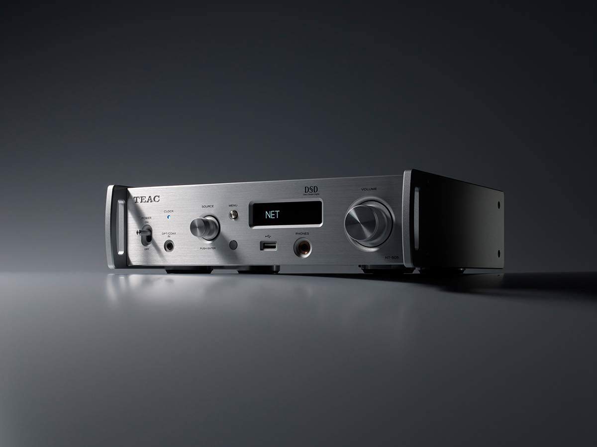 TEAC Lettore Di Rete Con Dac Usb (Nt-505 Silver) Bluetooth
